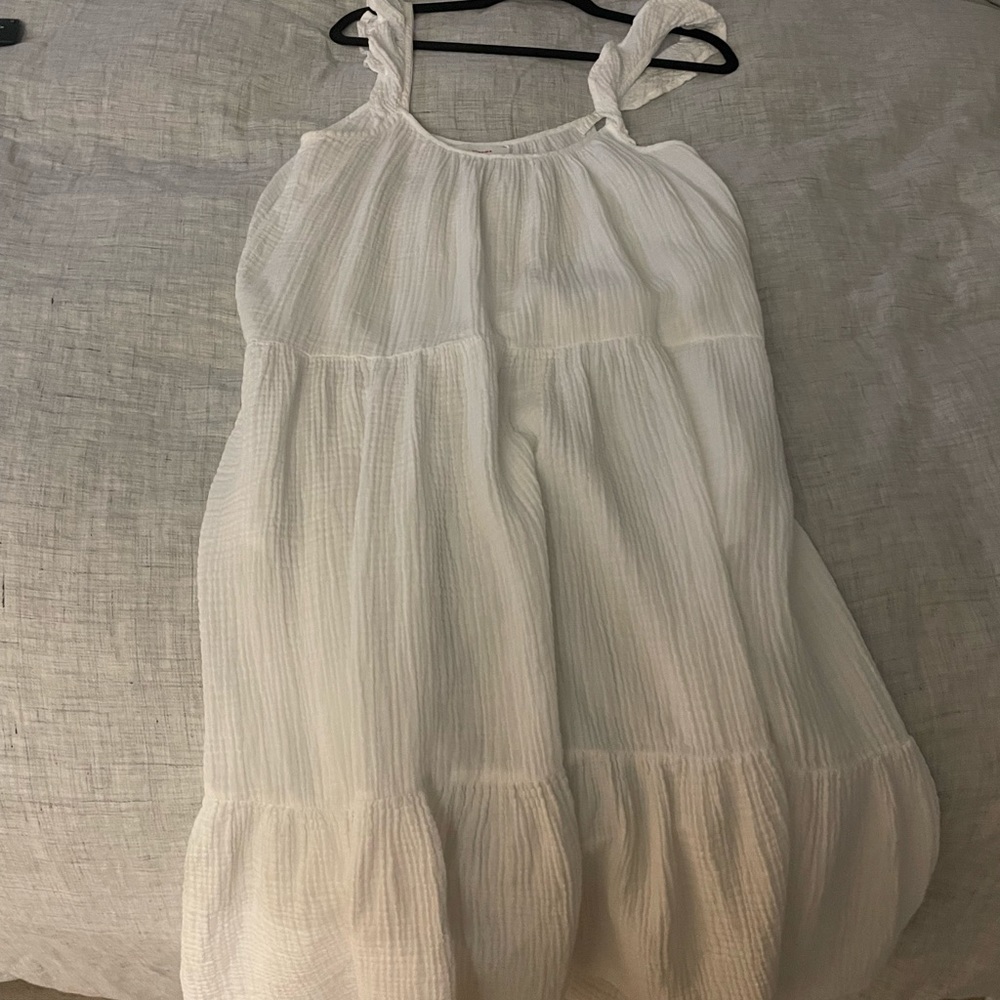 XIRENA SMALL RUMER DRESS IN WHITE
